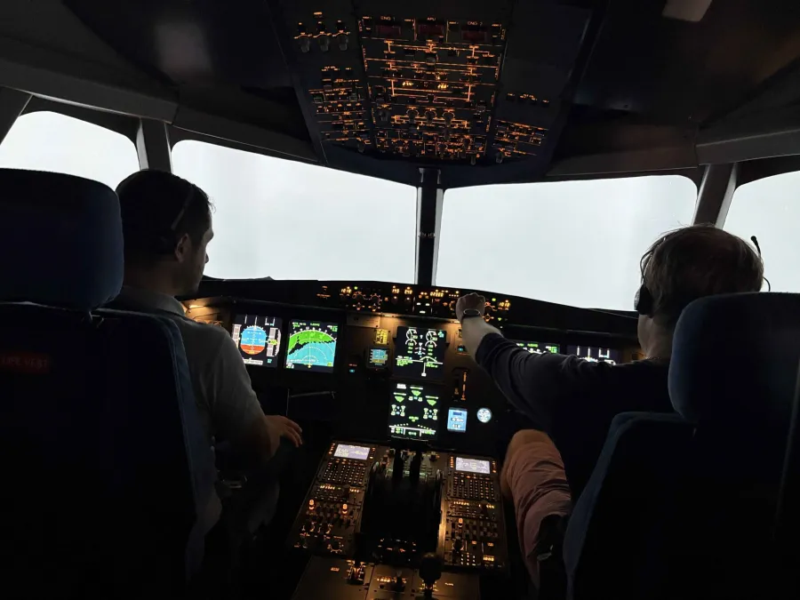 Simulateur A320 — simulateur de formation APS-MCC A320